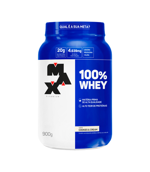 100% Whey 900g - Cookies & Cream