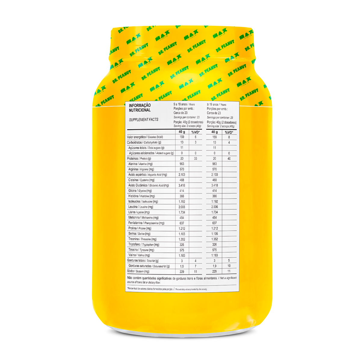 Whey Protein Dr. Peanut 100% Whey 900g - Paçoca