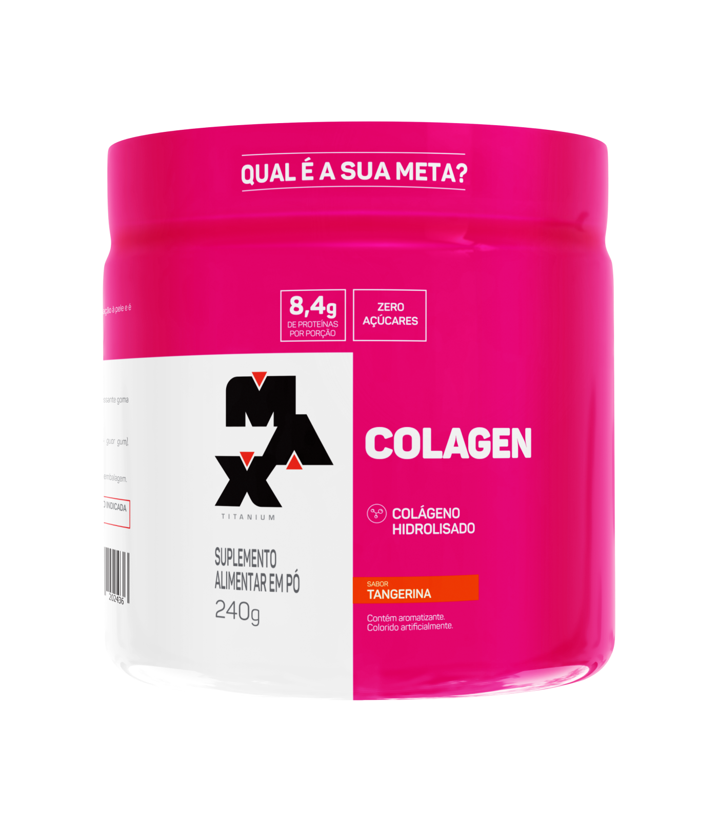 Collagen 240g - Tangerina