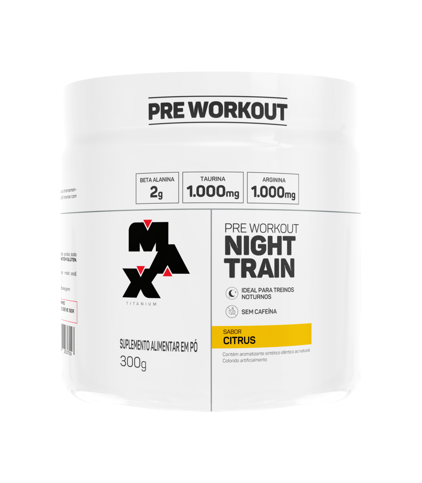 NIGHT TRAIN 300G CITRUS MAX TITANIUM