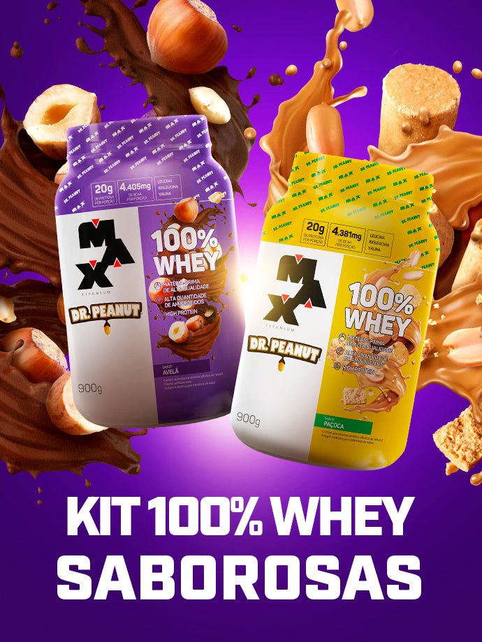 Kit 100% Whey Saborosas