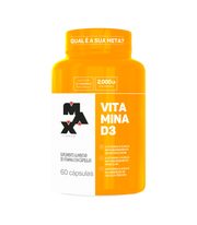 Vitamina D3 60 Cápsulas