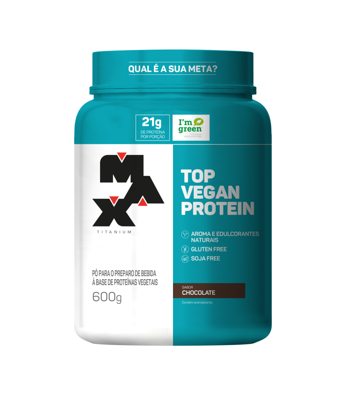 Top Vegan Protein 600g Chocolate