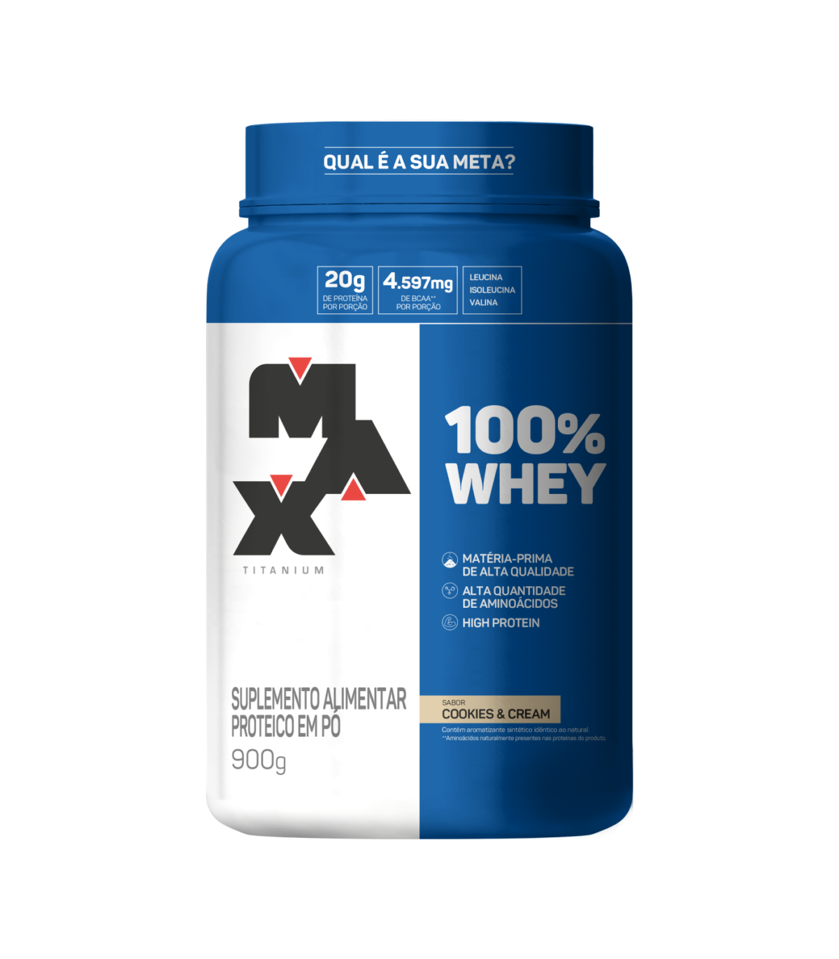 100 Whey 900g Cookies Cream