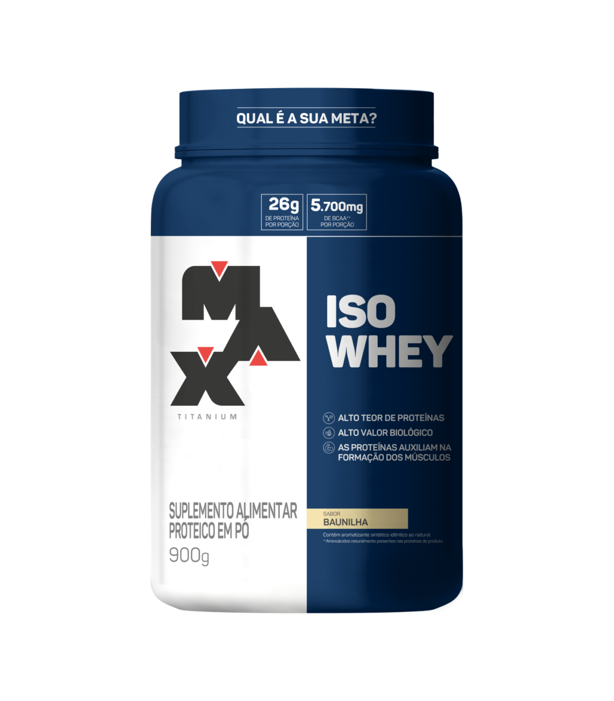 Iso Whey 900g Baunilha