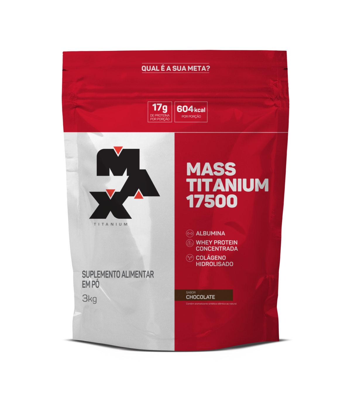 Mass Titanium 17500 3kg Chocolate