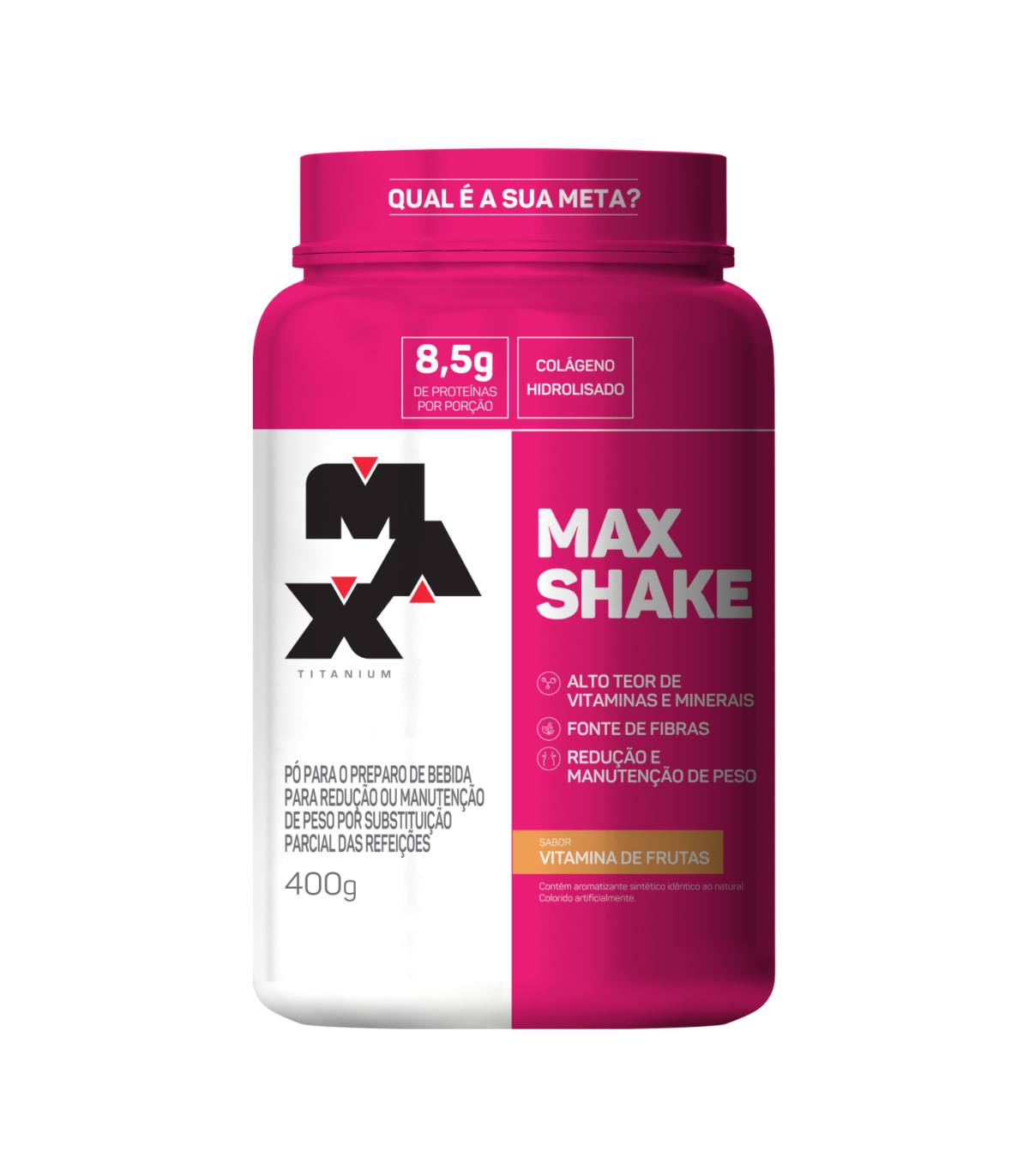 Max Shake 400g Vitamina de Frutas