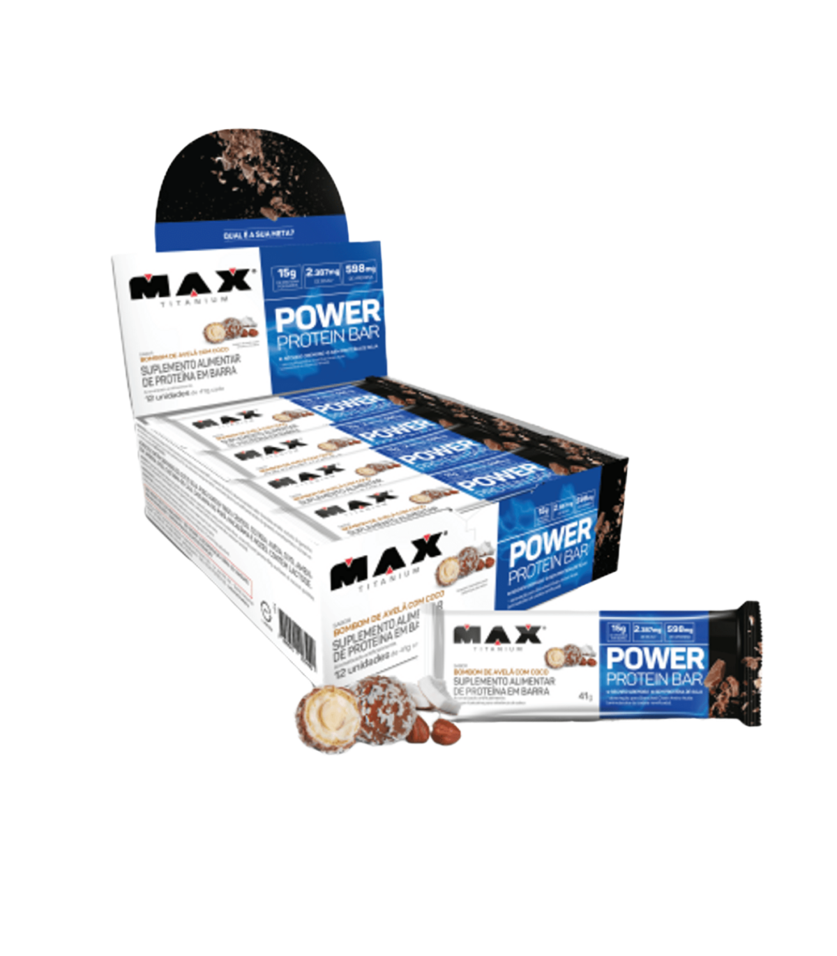 Power Protein Bar Chocolate com Avela