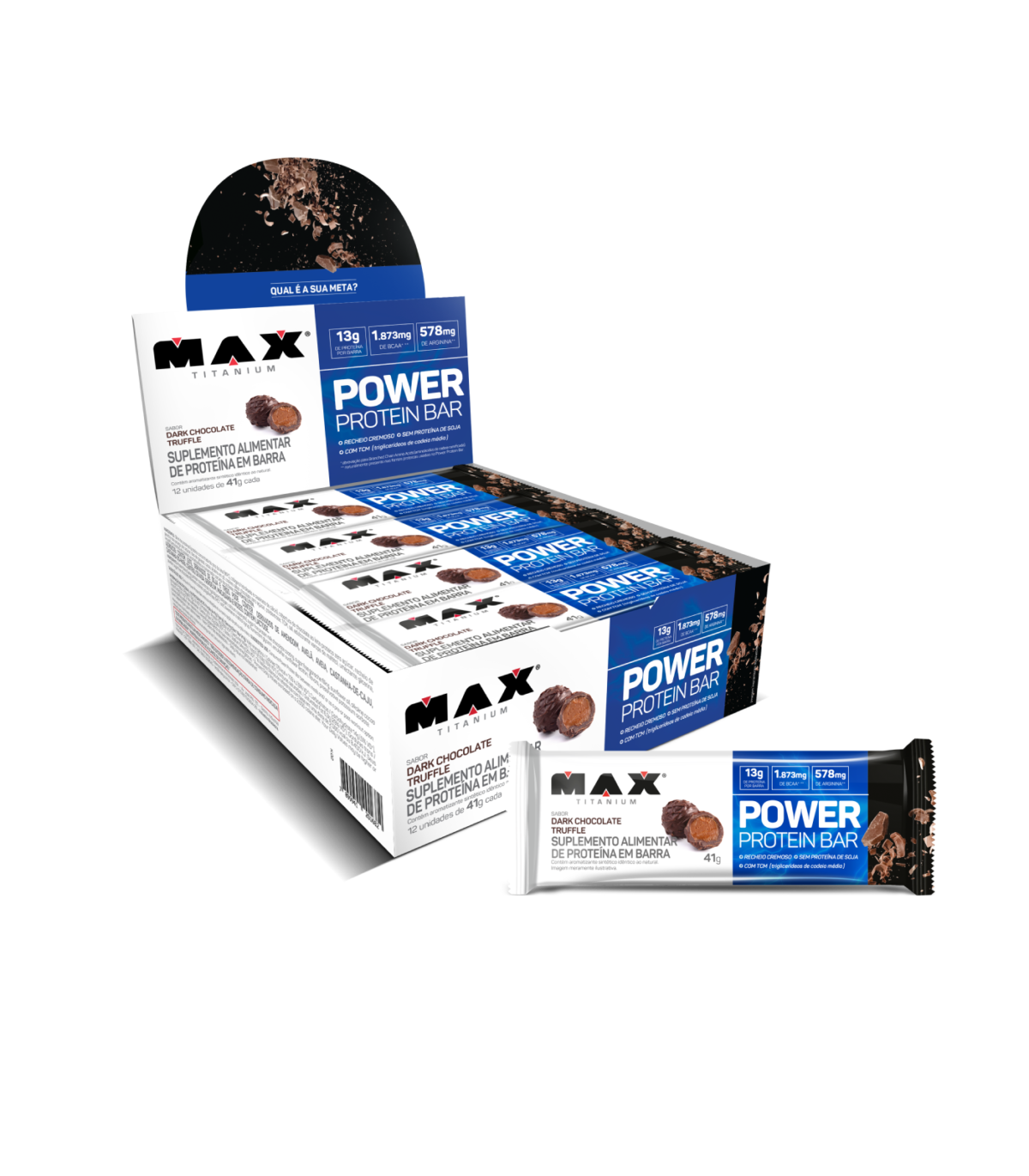 Power Protein Bar Dark Chocolate Truffle 41g