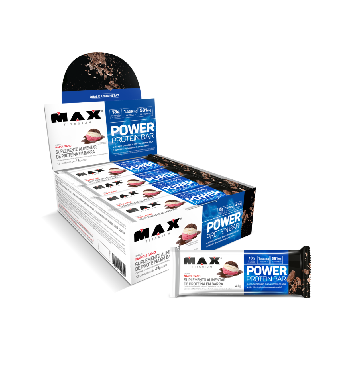 Power Protein Bar Napolitano 41g