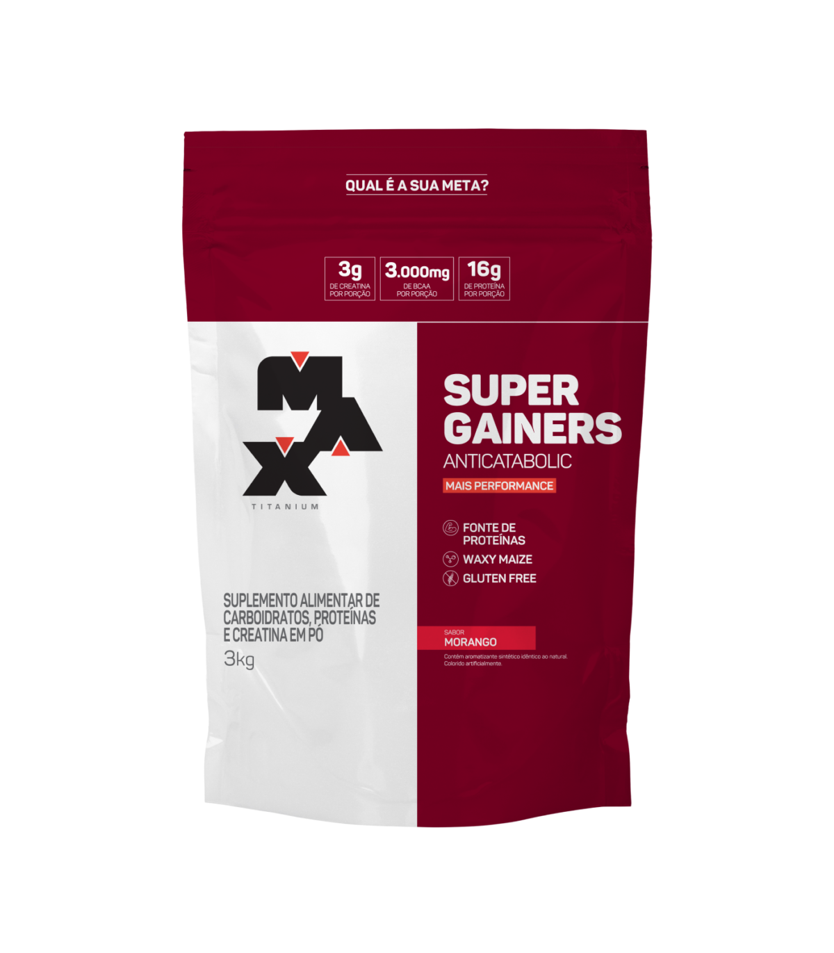 Super Gainers 3kg Baunilha 1