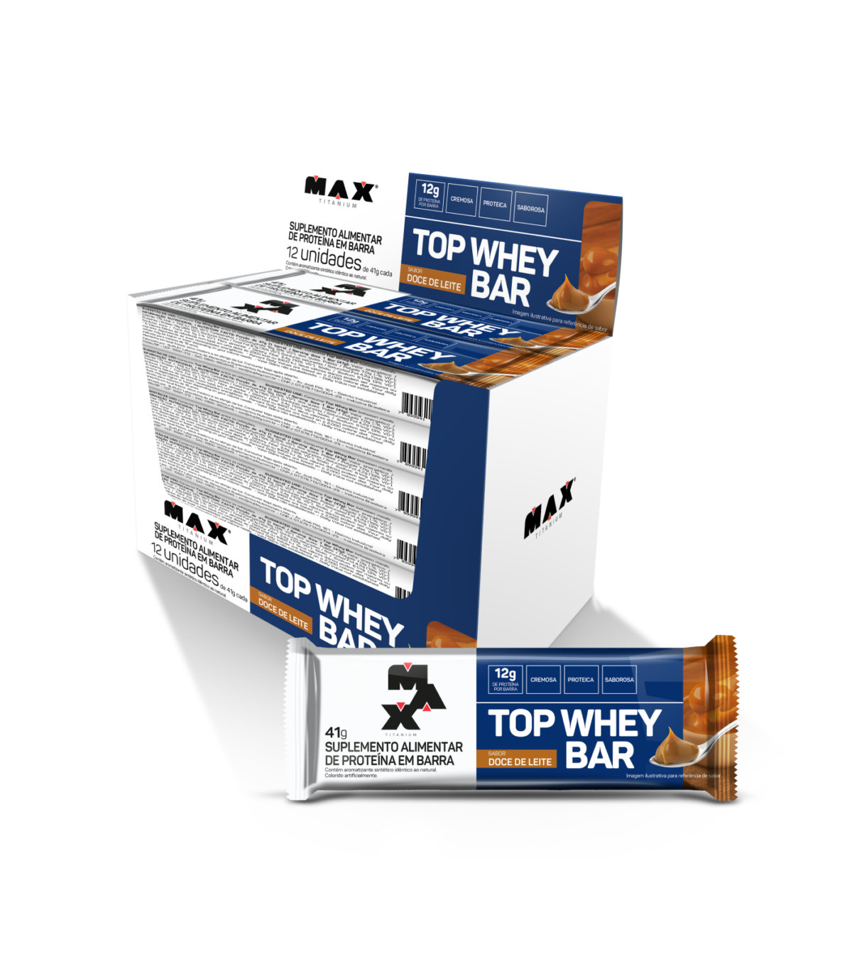 Top Whey Bar Doce de Leite 41g