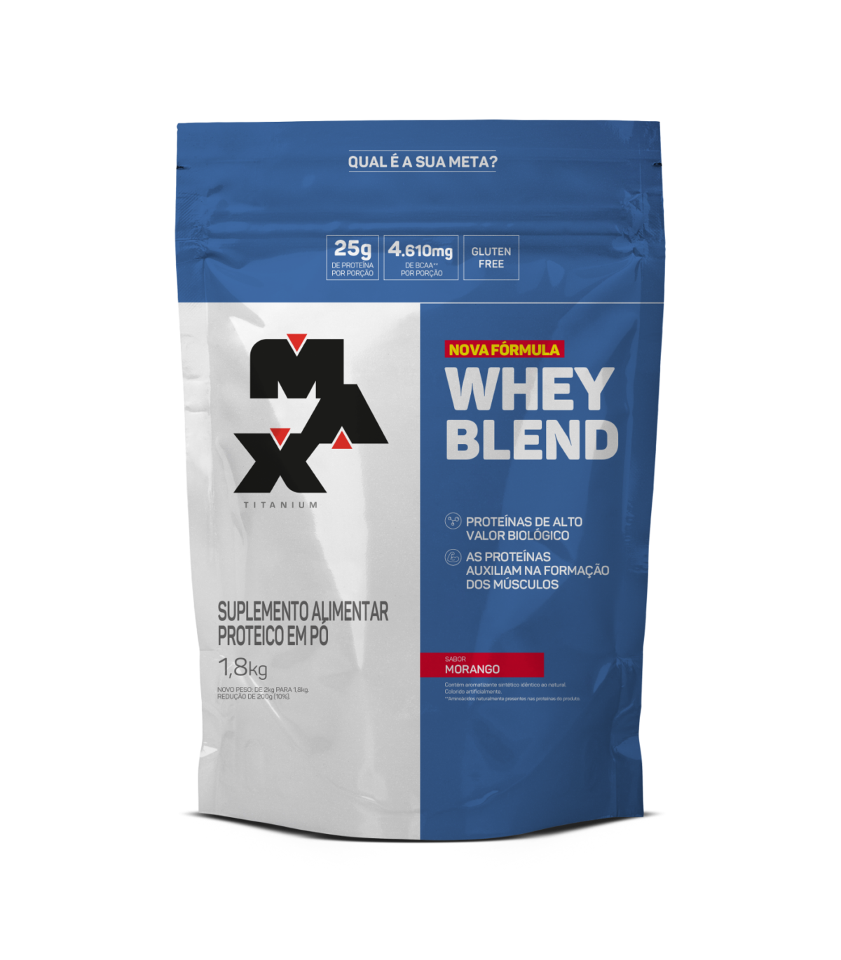 Whey Blend Refill 1.8kg Morango