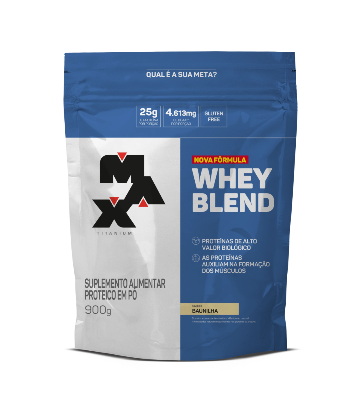 Whey Blend Refill 900g Baunilha